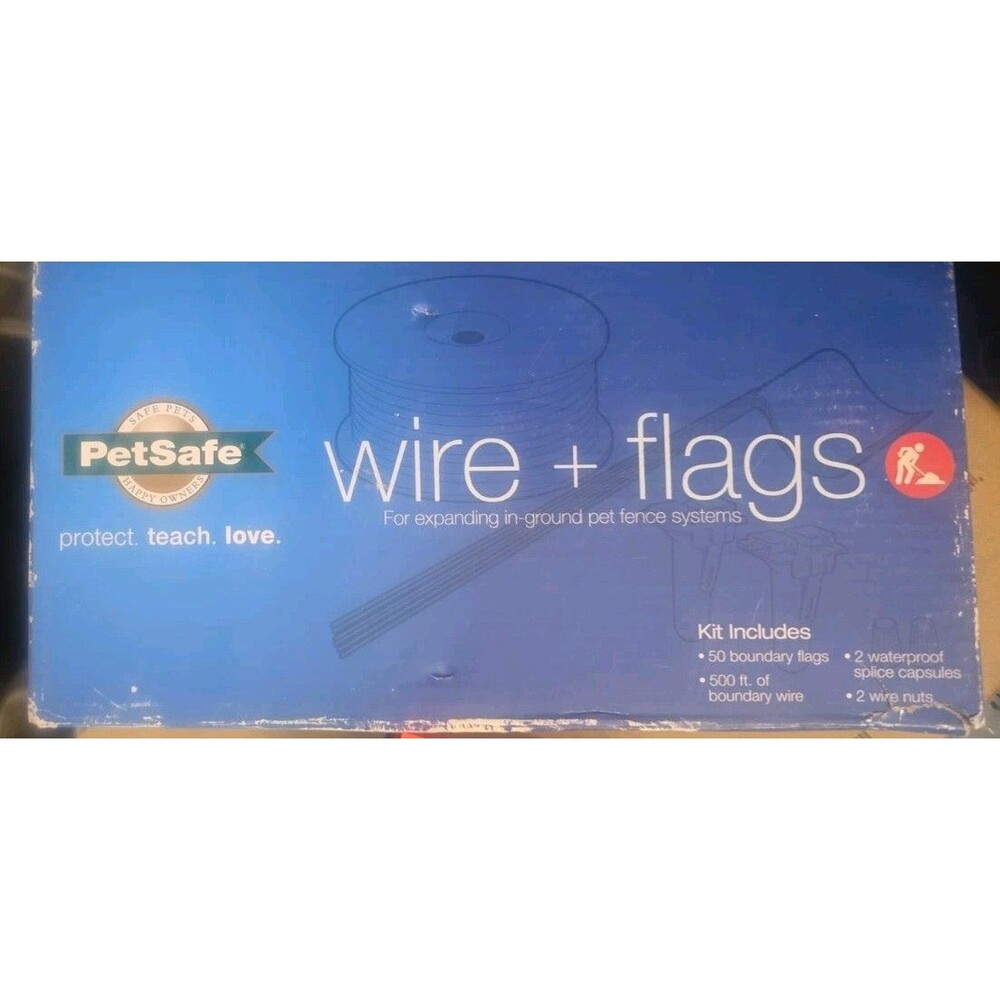 Petsafe In Ground Fence System Wire + Flags Expansion